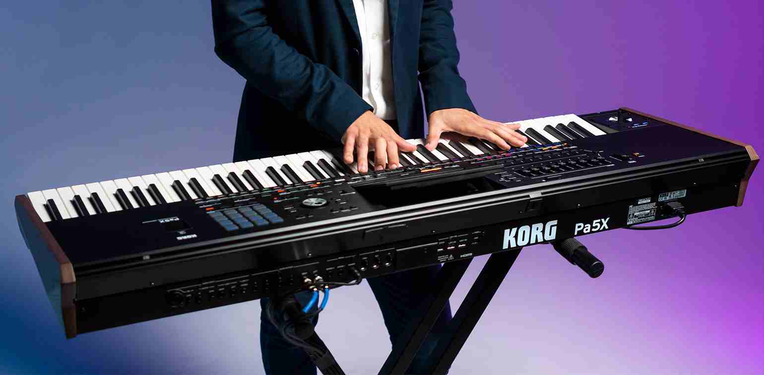 Ecran tactile du KORG Pa5X