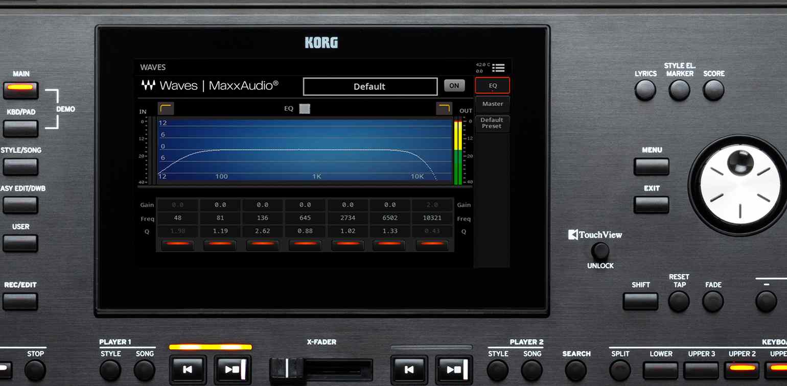 KORG Pa5X en studio